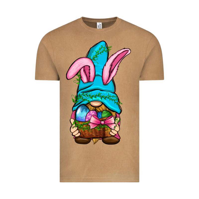 Easter Wicker Basket Gnome Vintage Tee by BundleAndBundleShop | Teevron