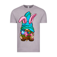 Vintage Zinc Easter Wicker Basket Gnome Vintage Tee - BundleAndBundleShop