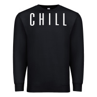 Black chill Premium Sweatshirt - DesigneFamous