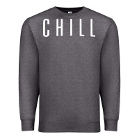 Charcoal Heather chill Premium Sweatshirt - DesigneFamous