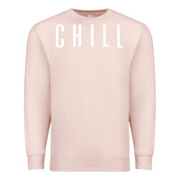 Pale Pink chill Premium Sweatshirt - DesigneFamous