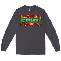 Smoke latina license plate Long Sleeve Tee - BundleAndBundleShop