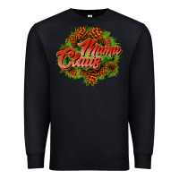 Black mama claus cone Premium Sweatshirt - JahusDesignShop