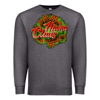 Charcoal Heather mama claus cone Premium Sweatshirt - JahusDesignShop