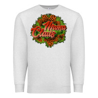 Oatmeal Heather mama claus cone Premium Sweatshirt - JahusDesignShop
