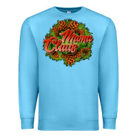 Ocean Blue mama claus cone Premium Sweatshirt - JahusDesignShop