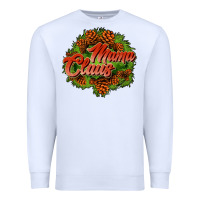 White mama claus cone Premium Sweatshirt - JahusDesignShop