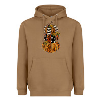Toasted Coconut leopard pumpkin polka dot sunflower Heavyweight Hoodie - JahusDesignShop