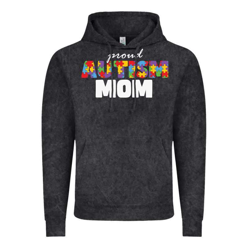 Lil Autism Mom Vintage Hoodie by CowhideDigitalArt | Teevron