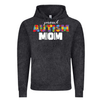 Vintage Black LIL Autism Mom Vintage Hoodie - CowhideDigitalArt