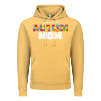 Vintage Mustard LIL Autism Mom Vintage Hoodie - CowhideDigitalArt