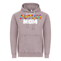Vintage Zinc LIL Autism Mom Vintage Hoodie - CowhideDigitalArt