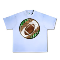 Grape Ice American Football Round Carrings 2 Urban Heavy Tee - BundleAndBundleShop