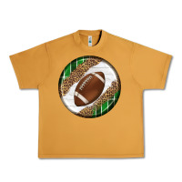 Peanut Butter American Football Round Carrings 2 Urban Heavy Tee - BundleAndBundleShop