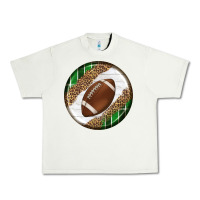 Pistachio American Football Round Carrings 2 Urban Heavy Tee - BundleAndBundleShop
