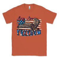 Copper Long live freedom 4th of july Classic Tee - CowGirlArtShop