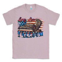 Lilac Long live freedom 4th of july Classic Tee - CowGirlArtShop