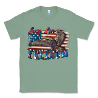 Sage Long live freedom 4th of july Classic Tee - CowGirlArtShop