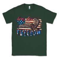Sports Green Long live freedom 4th of july Classic Tee - CowGirlArtShop