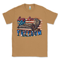 Toasted Coconut Long live freedom 4th of july Classic Tee - CowGirlArtShop