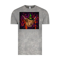 Cloud Rock halloween glitter highland cow tumbler Vintage Tee - RanaPortraitStore