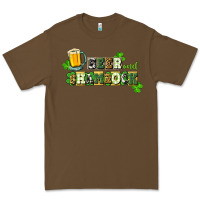 Cacao Beer and shamrock Premium Tee - CowGirlArtShop