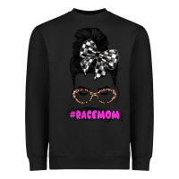 Black racemom Heavyweight Sweatshirt - JahusDesignShop