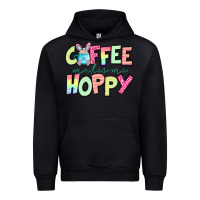 Black coffee makes me hoppy easter Urban Hoodie - Jasminsmagicworld
