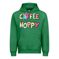 Emerald coffee makes me hoppy easter Urban Hoodie - Jasminsmagicworld