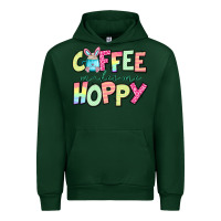 Forest Green coffee makes me hoppy easter Urban Hoodie - Jasminsmagicworld