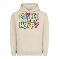 Pigment French Oak coffee makes me hoppy easter Urban Hoodie - Jasminsmagicworld
