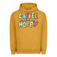 Pigment Peanut Butter coffee makes me hoppy easter Urban Hoodie - Jasminsmagicworld