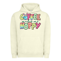Pigment Pistachio coffee makes me hoppy easter Urban Hoodie - Jasminsmagicworld