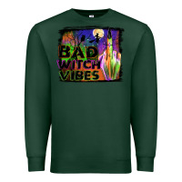 Sports Green bad witch vibes Premium Sweatshirt - JahusDesignShop