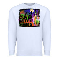 White bad witch vibes Premium Sweatshirt - JahusDesignShop