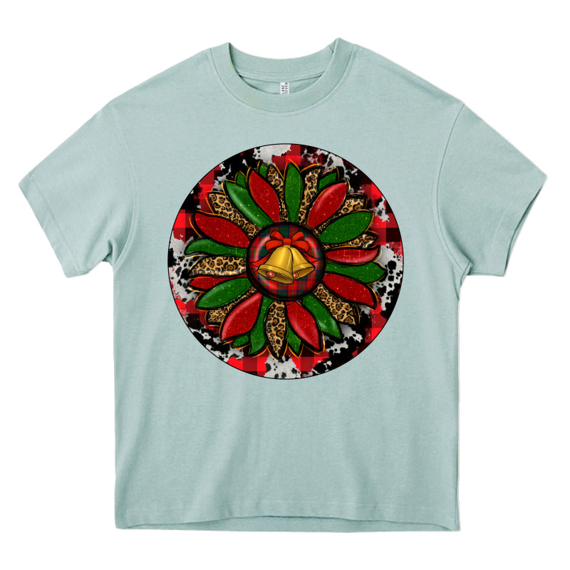 Sunflower Christmas Heavy Core Tee by RanaPortraitStore | Teevron