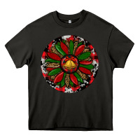 Asphalt Sunflower Christmas Heavy Core Tee - RanaPortraitStore