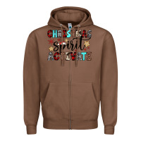 Chestnut christmas spirit activate Zipper Hoodie - JahusDesignShop