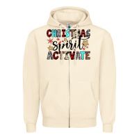 Sandshell christmas spirit activate Zipper Hoodie - JahusDesignShop