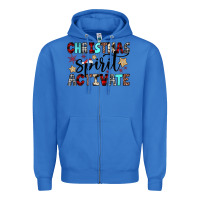 True Royal christmas spirit activate Zipper Hoodie - JahusDesignShop