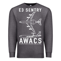 Charcoal Heather e 3 sentry awacs plane gift Premium Sweatshirt - DesigneFamous