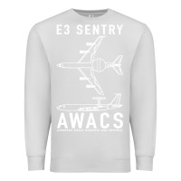 Dove Grey e 3 sentry awacs plane gift Premium Sweatshirt - DesigneFamous