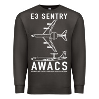 Smoke e 3 sentry awacs plane gift Premium Sweatshirt - DesigneFamous