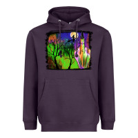 Plum halloween background Heavyweight Hoodie - JahusDesignShop