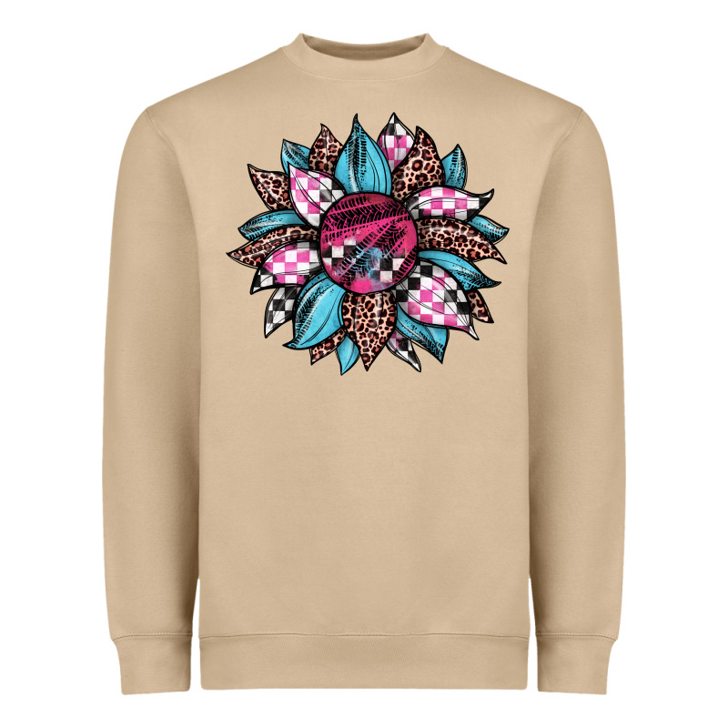 Race Leopard Sunflower Heavyweight Sweatshirt by JahusDesignShop | Teevron