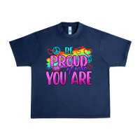 Navy Be Proud Of Who You Are Urban Heavy Tee - BundleAndBundleShop