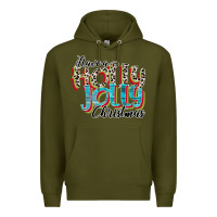 Army Green have a holly jolly christmas Premium Hoodie - CowhideDigitalArt