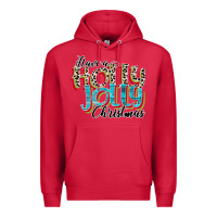 Cardinal have a holly jolly christmas Premium Hoodie - CowhideDigitalArt