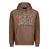 Chestnut have a holly jolly christmas Premium Hoodie - CowhideDigitalArt