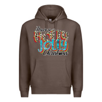 Coffee have a holly jolly christmas Premium Hoodie - CowhideDigitalArt